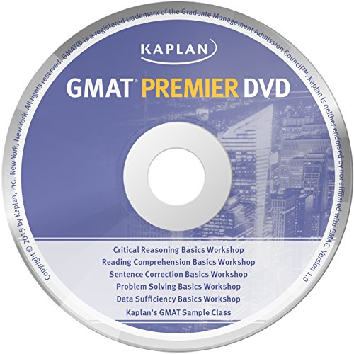 Kaplan GMAT Premier 2016 with 6 Practice Tests: Book + Online + DVD + Mobile (Kaplan Test Prep)