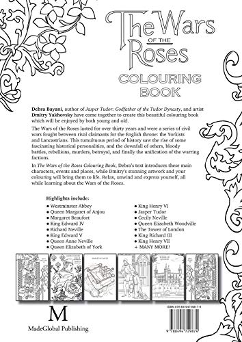 The Wars of the Roses Colouring Book