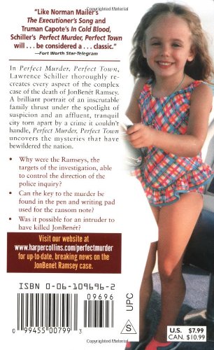 Perfect Murder, Perfect Town : The Uncensored Story of the JonBenet Murder and the Grand Jury's Search for the Final Truth