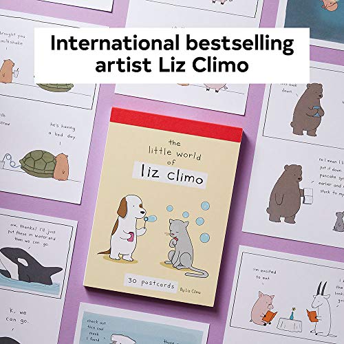 The Little World of Liz Climo Postcard Book
