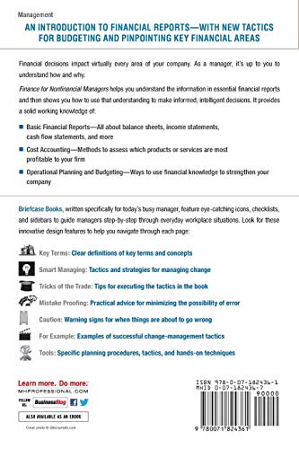 Finance for Nonfinancial Managers, Second Edition (Briefcase Books Series)