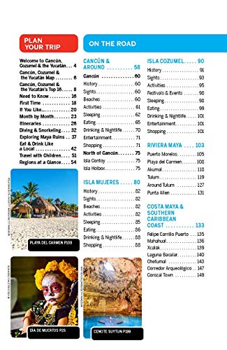 Lonely Planet Cancun, Cozumel & the Yucatan 8 (Travel Guide)