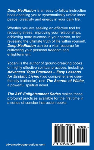 Deep Meditation - Pathway to Personal Freedom: (AYP Enlightenment Series)