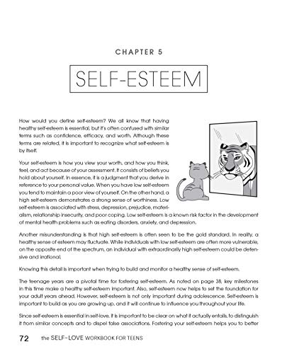 The Self-Love Workbook for Teens: A Transformative Guide to Boost Self-Esteem, Build a Healthy Mindset, and Embrace Your True Self (Self-Love Books)