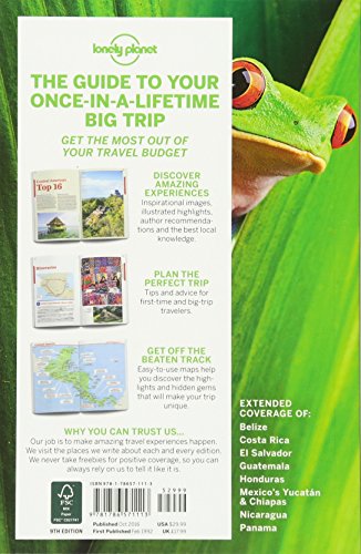 Lonely Planet Central America on a shoestring (Multi Country Guide)