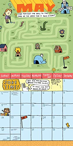 Kid's Awesome Activity Wall Calendar 2021