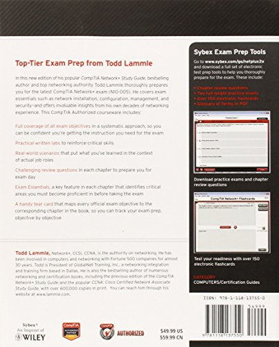 CompTIA Network+ Study Guide Authorized Courseware: Exam N10-005