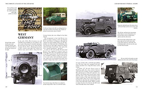 The Complete Catalogue of the Land Rover: Production Variants from Series 1 to Defender