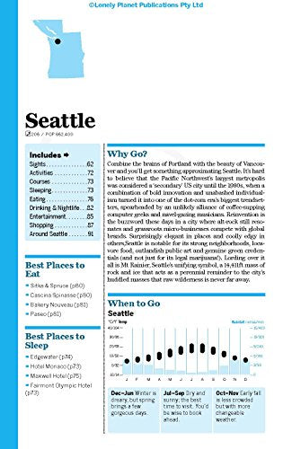 Lonely Planet Washington, Oregon & the Pacific Northwest (Regional Guide)