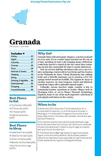 Lonely Planet Nicaragua (Country Guide)