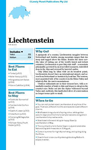 Lonely Planet Switzerland (Travel Guide)