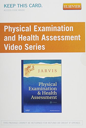 Physical Examination and Health Assessment - Text and Physical Examination and Health Assessment Online Video Series (User Guide and Access Code) Package
