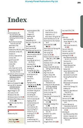 Lonely Planet Banff, Jasper and Glacier National Parks