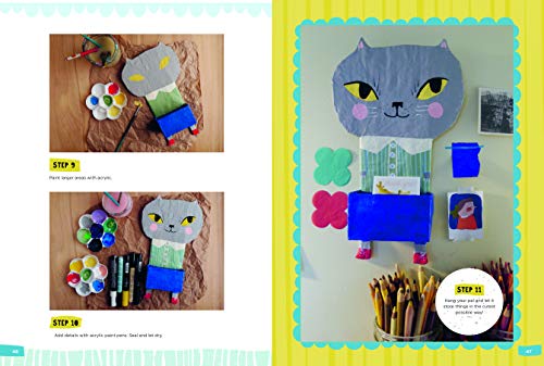 Papier Mache: A step-by-step guide to creating more than a dozen adorable projects! (Volume 4) (Art Makers, 4)