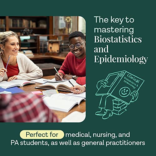 Clinical Biostatistics and Epidemiology Made Ridiculously Simple: An Incredibly Easy Way to Learn for Medical, Nursing, PA Students, And Other Healthcare Professionals (MedMaster Medical Books)