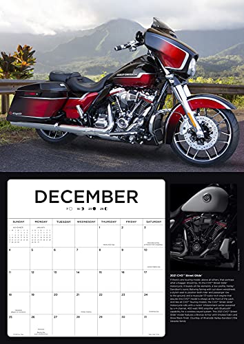 Harley-Davidson® 2022: 16-Month Calendar - September 2021 through December 2022