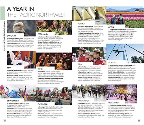 DK Eyewitness Pacific Northwest: Oregon, Washington and British Columbia (Travel Guide)