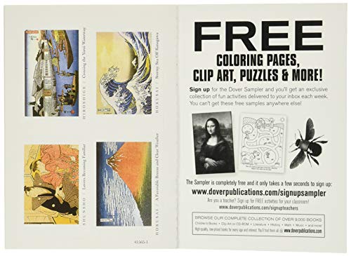 Japanese Prints: 16 Art Stickers (Dover Art Stickers)