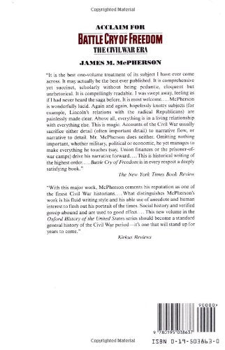 Battle Cry of Freedom: The Civil War Era