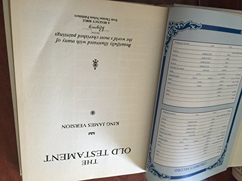 Holy Bible, King James Version: Our Family Bible (1971 ILLUSTRATED Red Letter Reference Edition, Old & New Testaments)