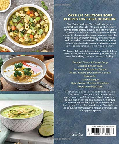 The Ultimate Soup Cookbook: Sensational Soups for Healthy Living