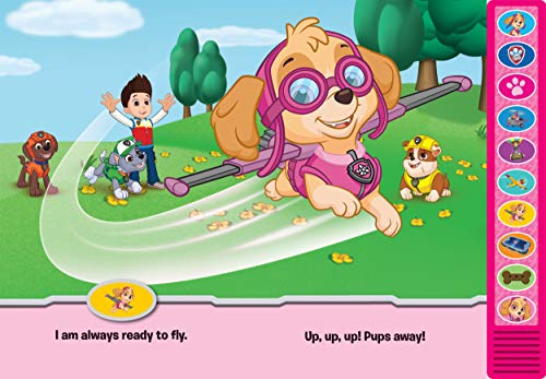 PAW Patrol - I'm Ready to Read with Skye - Interactive Read-Along Sound Book - Great for Early Readers - PI Kids