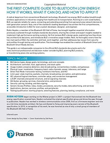 Bluetooth Low Energy: The Developer's Handbook
