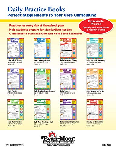 Evan-Moor Daily Paragraph Editing, Grade 8