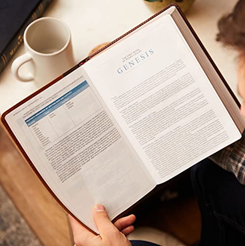 NASB, MacArthur Study Bible, 2nd Edition, Leathersoft, Brown, Comfort Print: Unleashing God's Truth One Verse at a Time