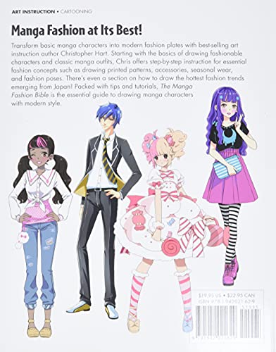 The Manga Fashion Bible: The Go-To Guide for Drawing Stylish Outfits and Characters