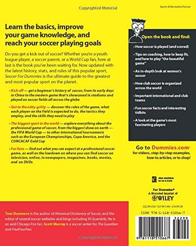 Soccer For Dummies, 2nd Edition