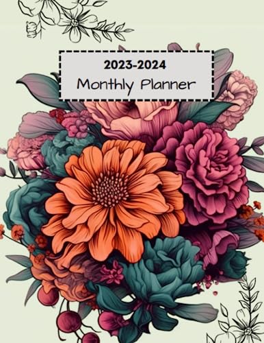 "2023-2024 Monthly Planner: Two-Year Calendar - July 2023 to December 2024 - Planner with Tabs, Monthly Calendar, and Motivational Quotes"