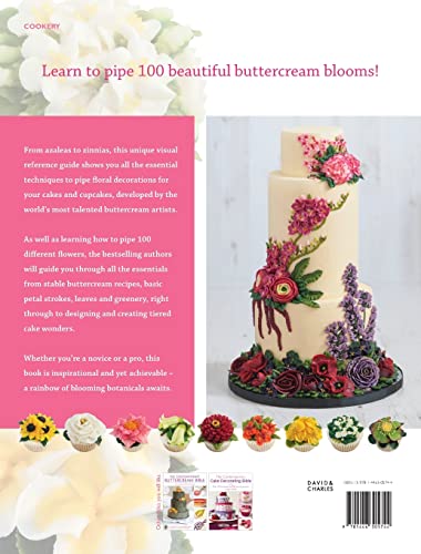 100 Buttercream Flowers: The complete step-by-step guide to piping flowers in buttercream icing
