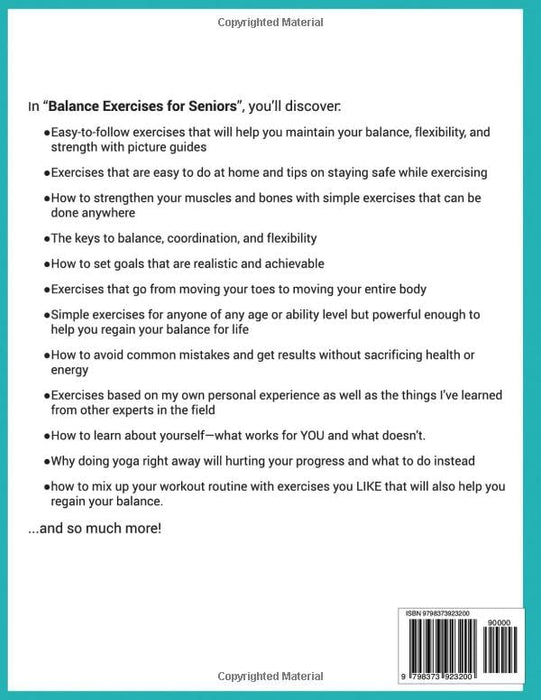 Balance Exercises for Seniors: Prevent Falls, Improve Stability and Posture with Simple Home Workouts (Health & Fitness)