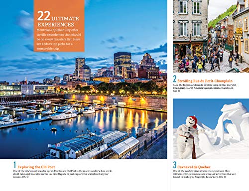 Fodor's Montreal & Quebec City (Full-color Travel Guide)