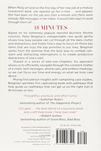 18 Minutes: Find Your Focus, Master Distraction, and Get the Right Things Done