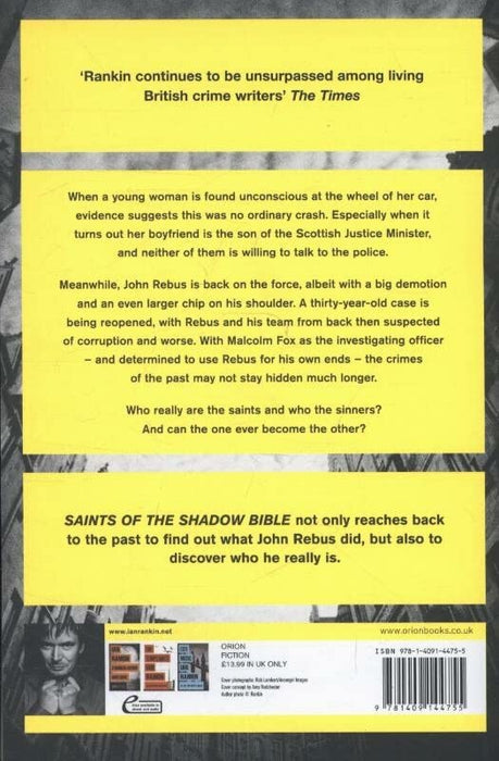 Saints of the Shadow Bible (A Rebus Novel)