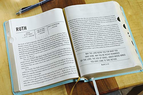 The Jesus Bible, NIV Edition, Leathersoft, Blue, Thumb Indexed, Comfort Print