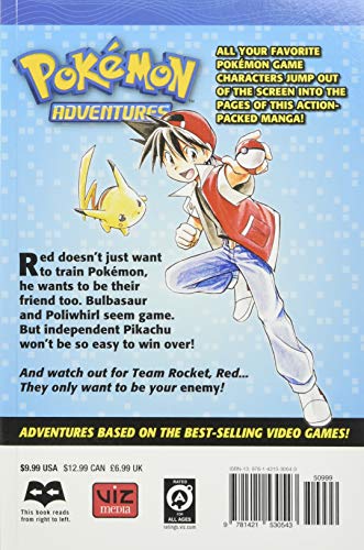 Pokémon Adventures (7 Volume Set - Reads R to L (Japanese Style) for all ages)