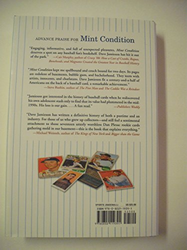Mint Condition: How Baseball Cards Became an American Obsession