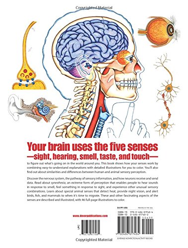 My First Book About the Five Senses (Dover Science For Kids Coloring Books)