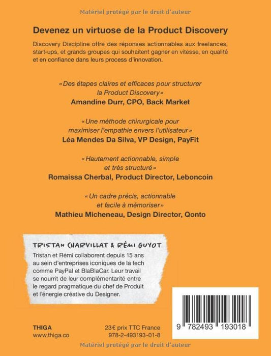 Discovery Discipline: La méthode radicale pour exceller en Product Discovery (French Edition)