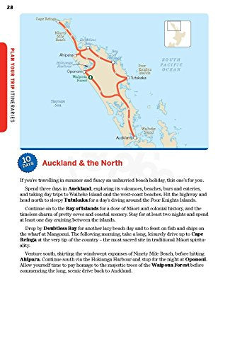 Lonely Planet New Zealand's North Island 5 (Regional Guide)