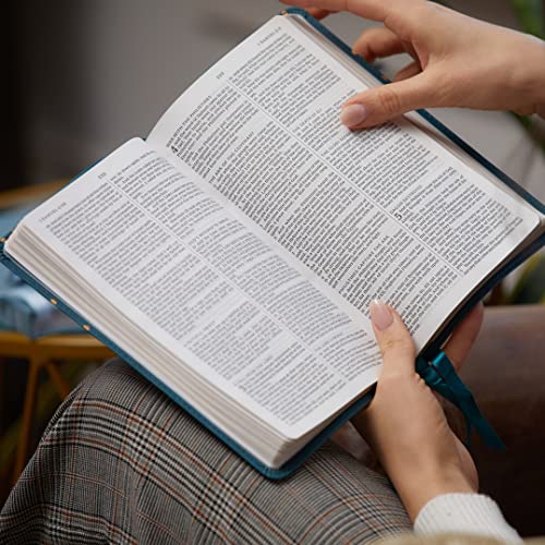 KJV, Thinline Bible Youth Edition, Leathersoft, Brown, Red Letter, Comfort Print: Holy Bible, King James Version