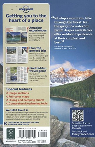 Lonely Planet Banff, Jasper and Glacier National Parks