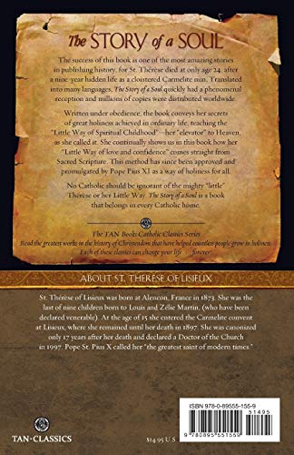 The Story of a Soul: The Autobiography of St. Therese of Lisieux (Tan Classics)