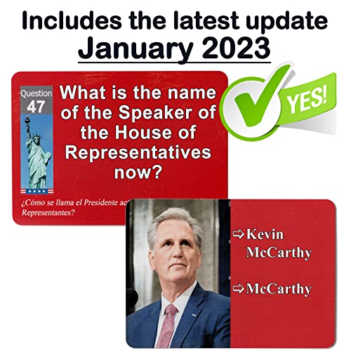 Civics and English flashcards to Study for The US citizenship Test with All 100 USCIS Illustrated Questions and Answers for American Civics and English Proficiency Exams