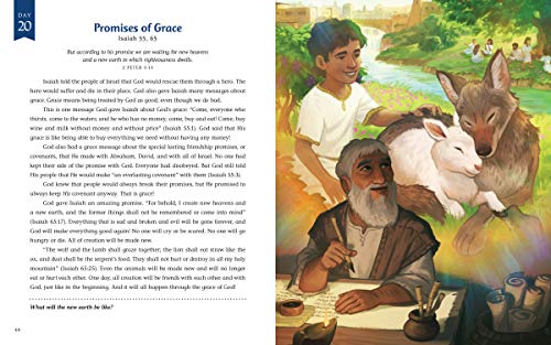 The Advent Storybook: 25 Bible Stories Showing Why Jesus Came (Bible Storybook Series)