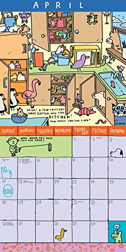 Kid's Awesome Activity Wall Calendar 2021