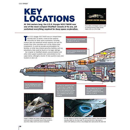 Star Trek: The U.S.S. Voyager NCC-74656 Illustrated Handbook: Captain Janeway's Ship from Star Trek: Voyager